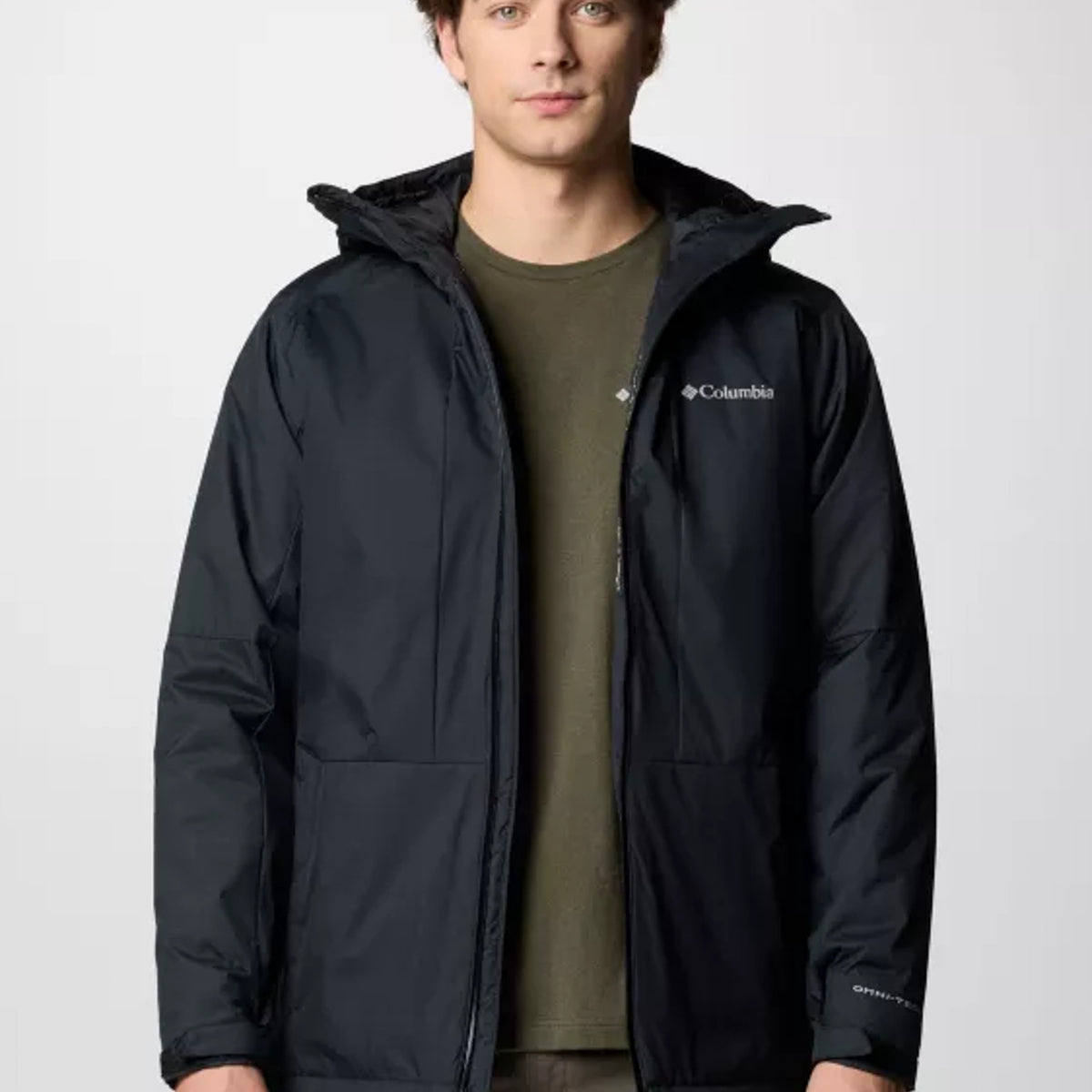 Point Park II Insulated Columbia Winter Jackets in black for men – TITUS