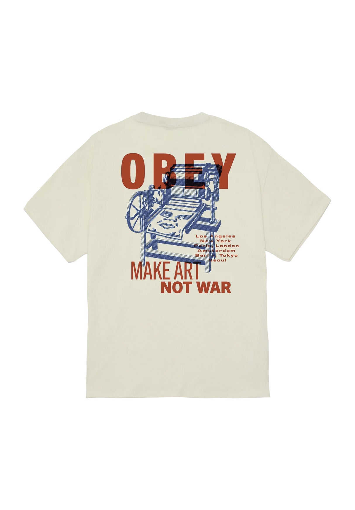 Printing Press Make Art cream Vorderansicht