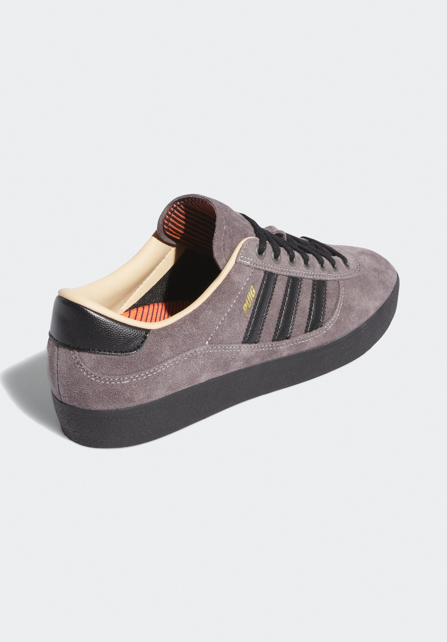 Puig Indoor adidas-skateboarding Mens Shoes in charcoal