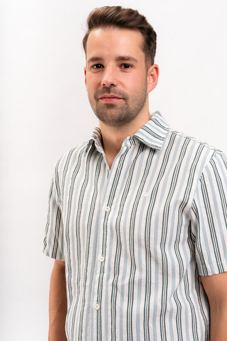 Radius green-striped Rueckenansicht