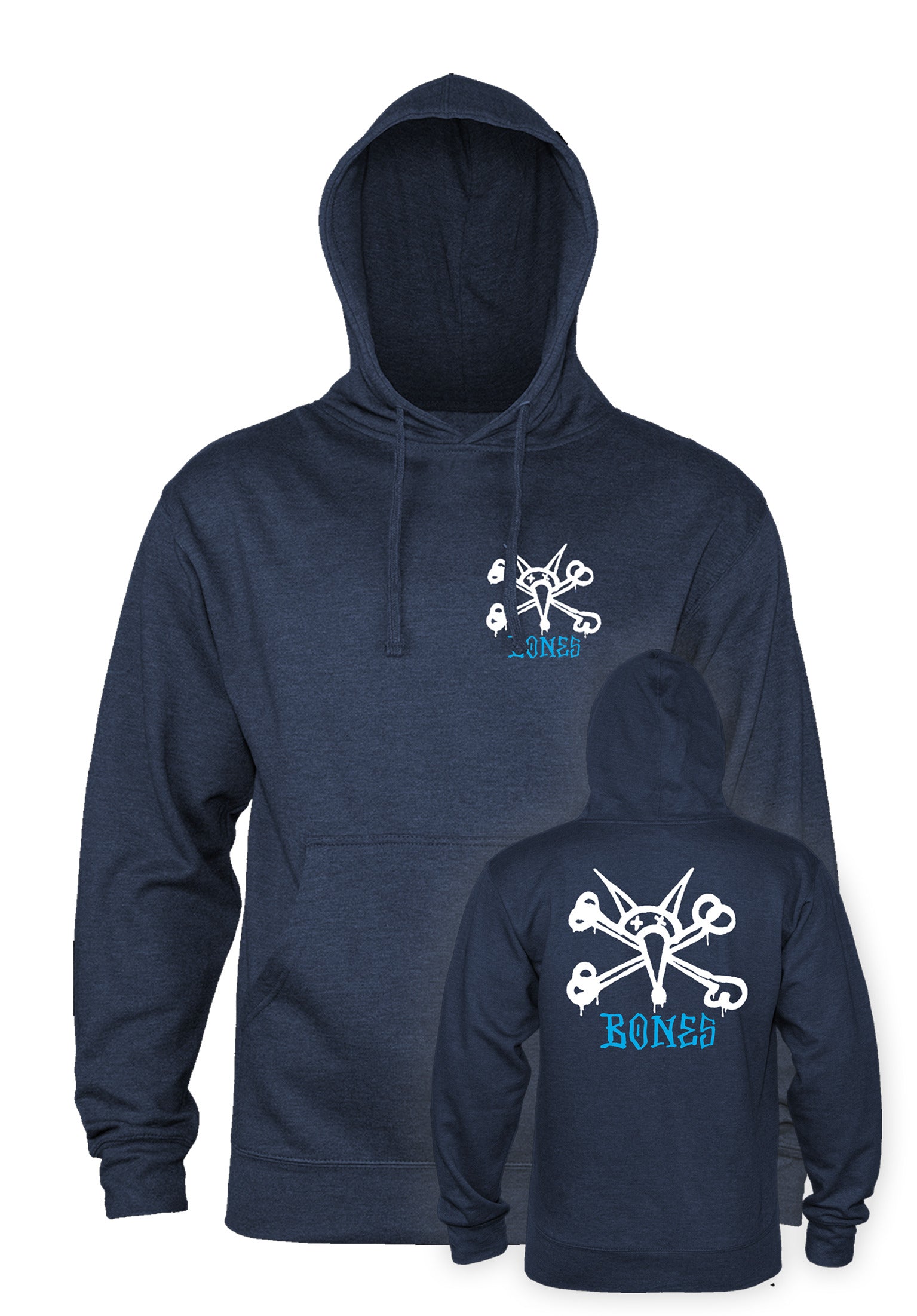 Rat Bones Powell-Peralta Hoodie in navy for men – TITUS