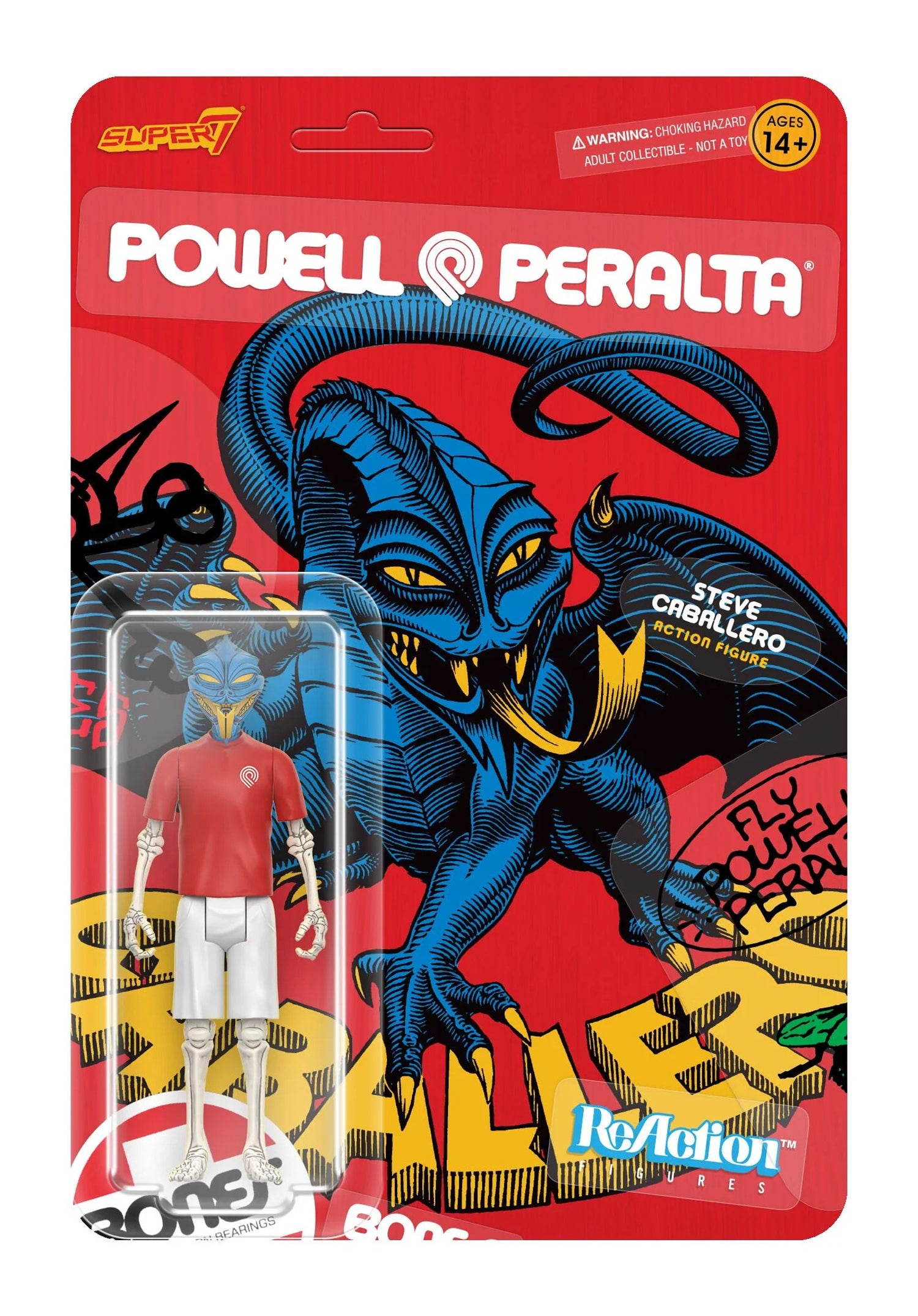 ReAction Figures Wave 05 - Steve Caballero Dragon multicolored Vorderansicht Zoom Image