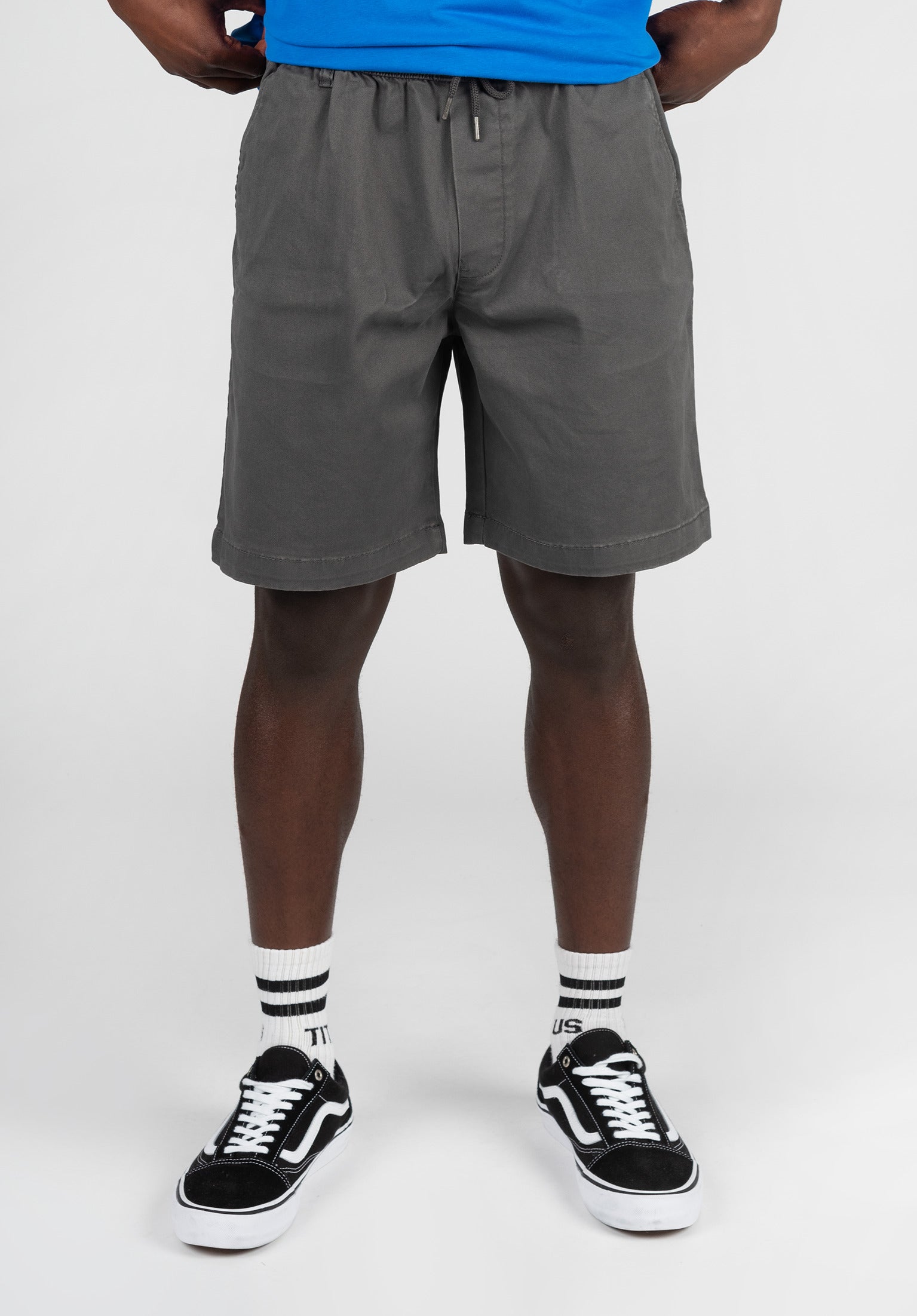 Reflex Lazy Short Reell Chino-Short in vulcangrey for men – TITUS