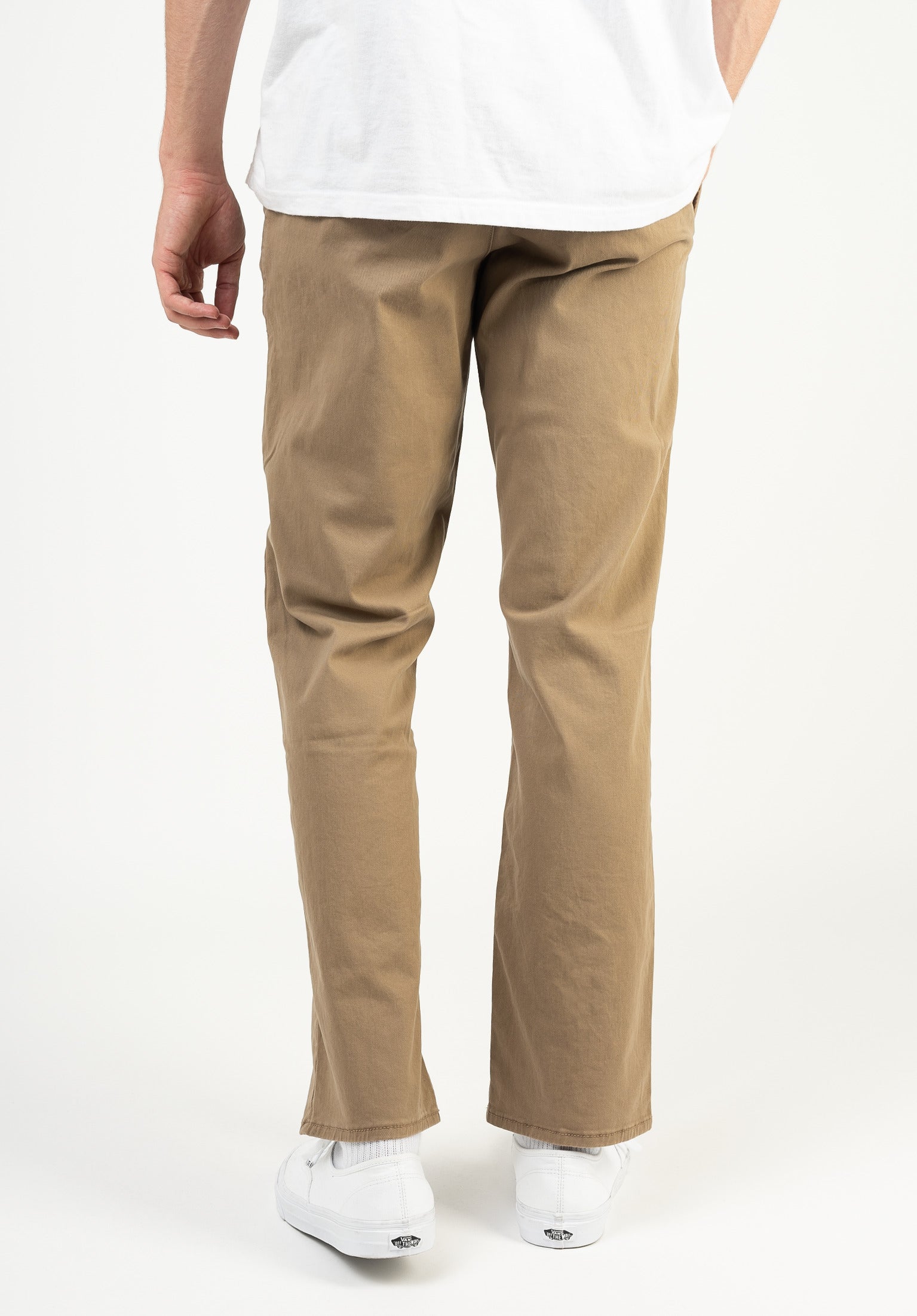 Regular Flex Chino Reell Chino- / Cloth pants in darksand for men