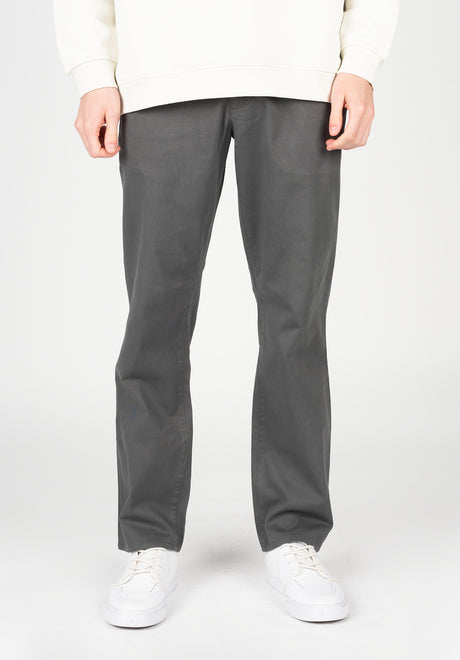 Regular Flex Chino vulcangrey Vorderansicht