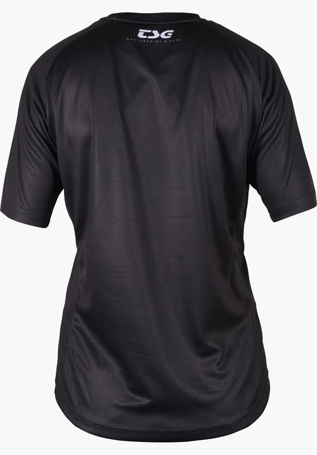 Ridge Jersey Women black Rueckenansicht
