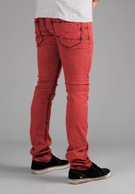 Rocket colored-red Rueckenansicht