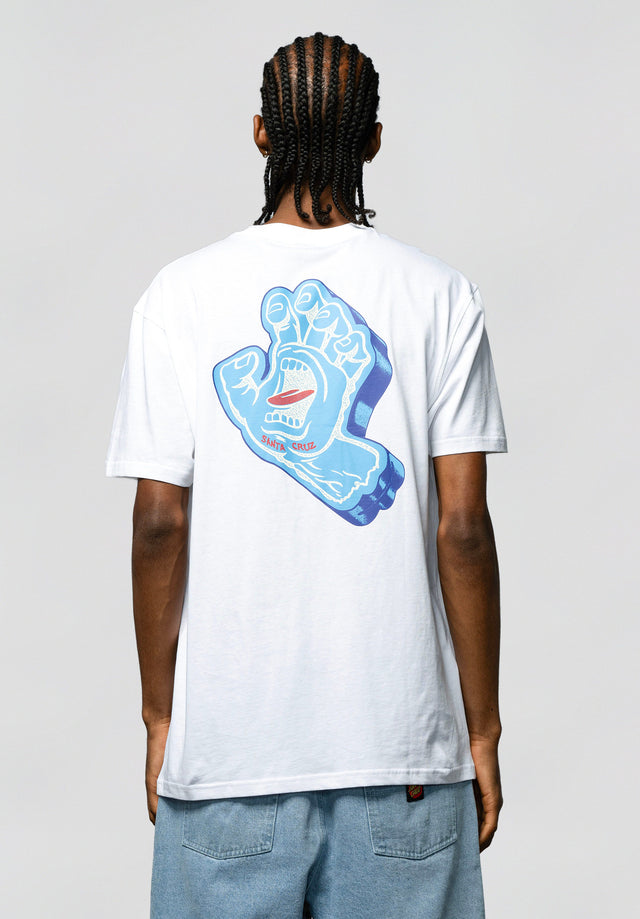 Screaming Foam Hand white Vorderansicht