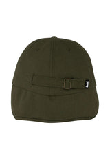Scribe 5-Panel Strapback Unstructured army-green Rueckenansicht