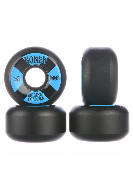 100's OG #4 V5 Sidecut 100A black-blue Rückenansicht