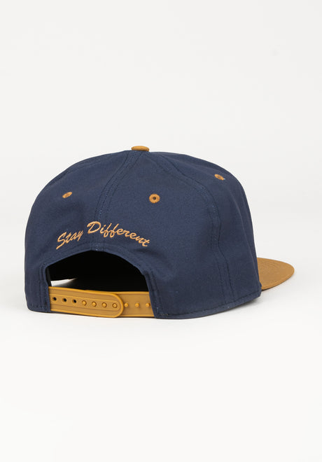 Daily Contra navy-brown Rückenansicht