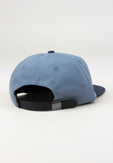 Letterman Polo Hat slate-navy Rückenansicht