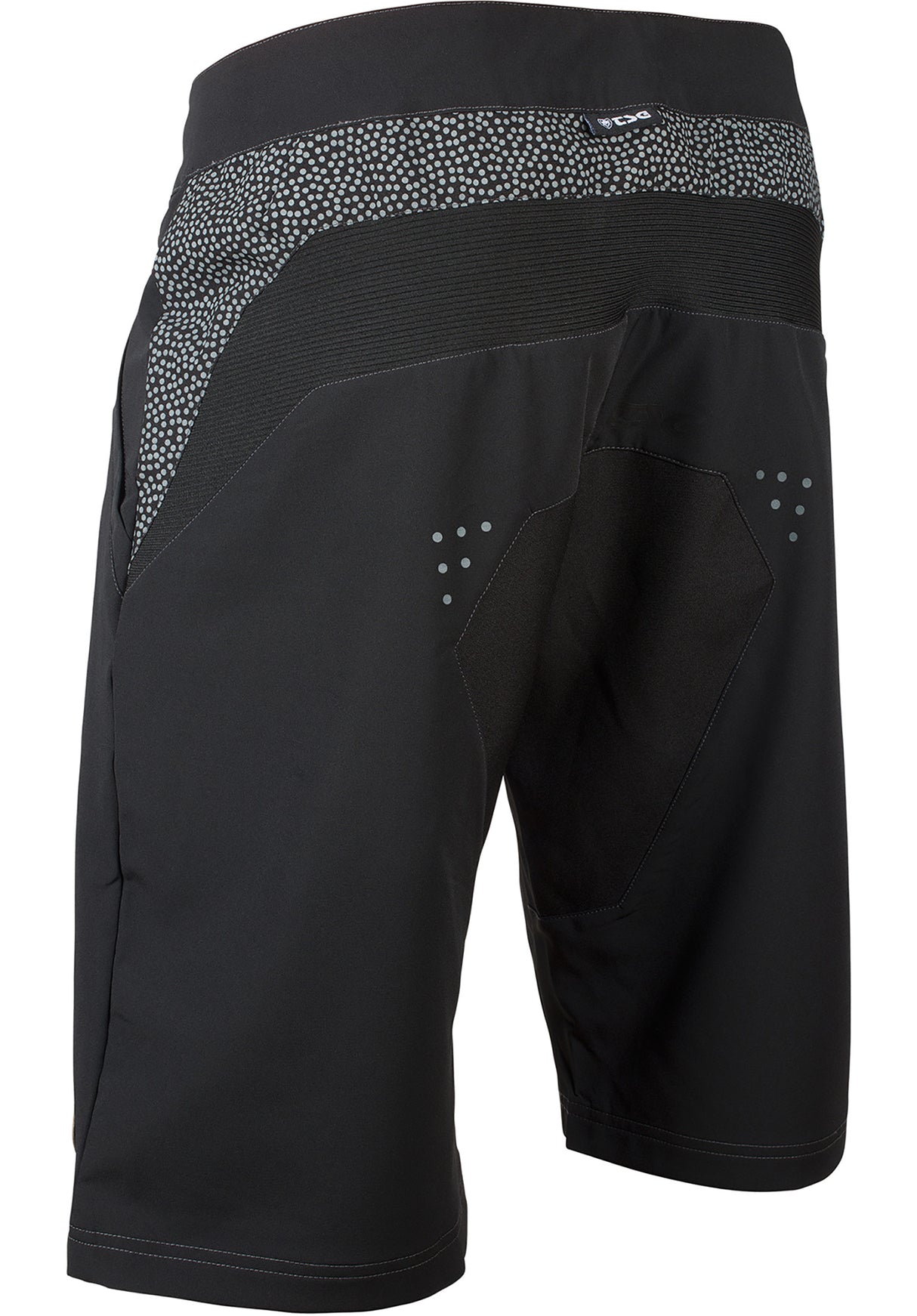 MJ1 Bike Shorts black-blue Rückenansicht