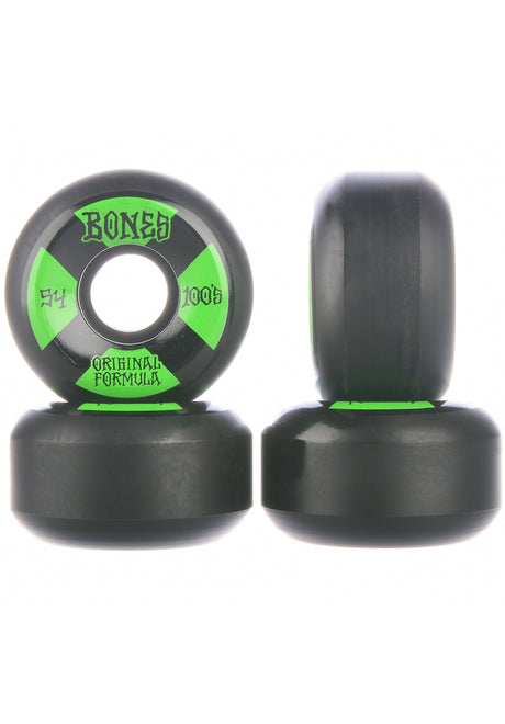 100's OG #4 V5 Sidecut 100A black-green Rückenansicht