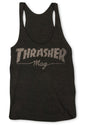 Mag Logo Racerback Girls black Vorderansicht