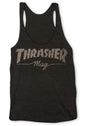 Mag Logo Racerback Girls black Vorderansicht