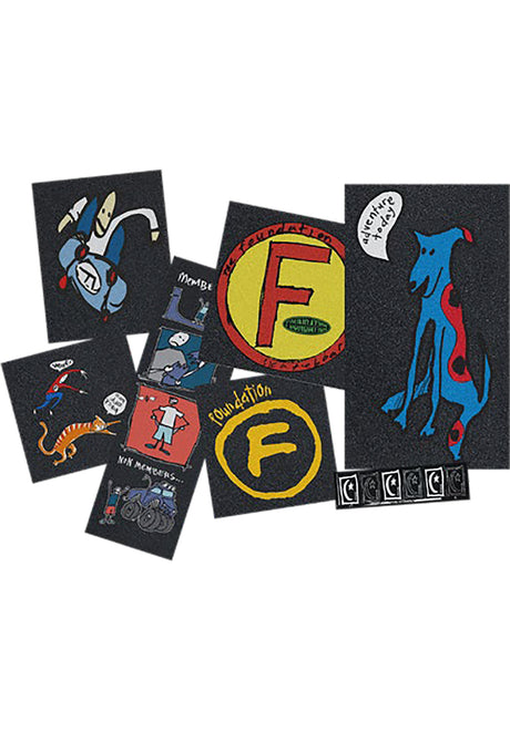 Members Sticker Pack Set multicolored Vorderansicht