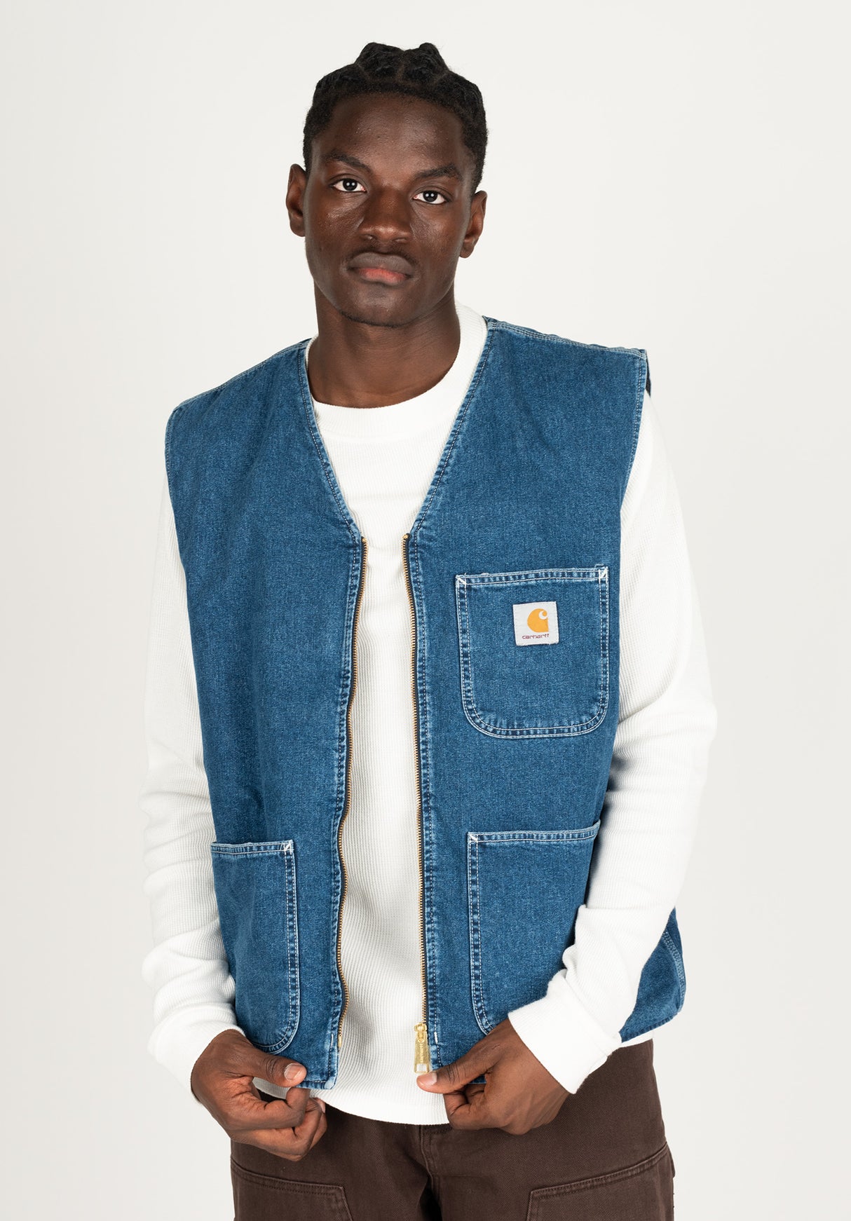 Carhartt Wip Veste Croisée Homme Bleu Chore Carhartt WIP Veste