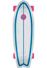 Speed Wheels Shark white Rückenansicht