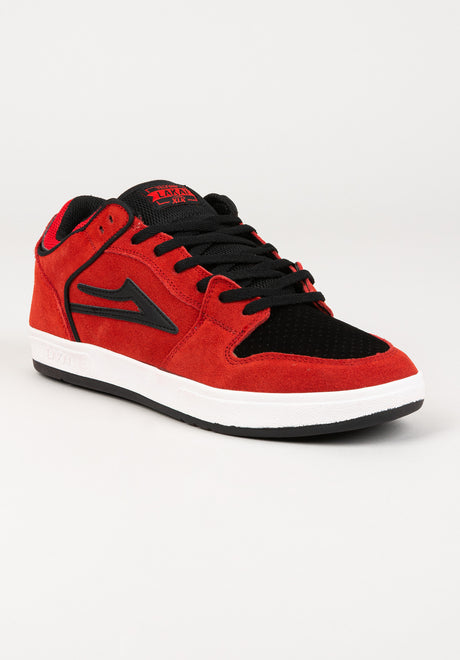 Telford Low red-suede Vorderansicht