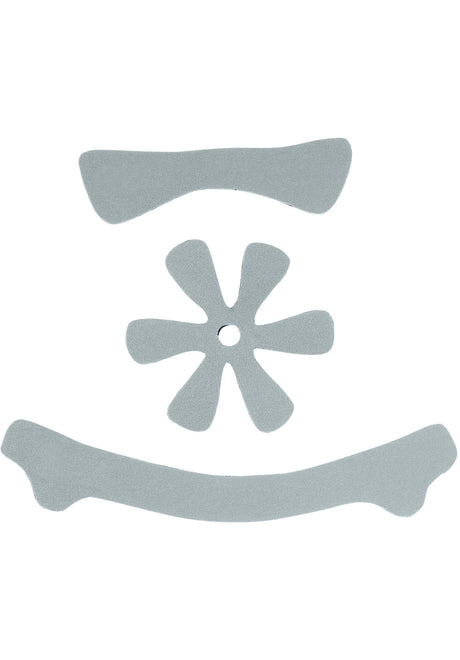 Meta Helmet Pad Kit DC cementgrey Vorderansicht