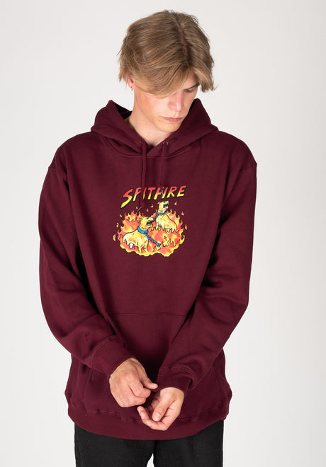 SF Hell Hounds maroon Vorderansicht