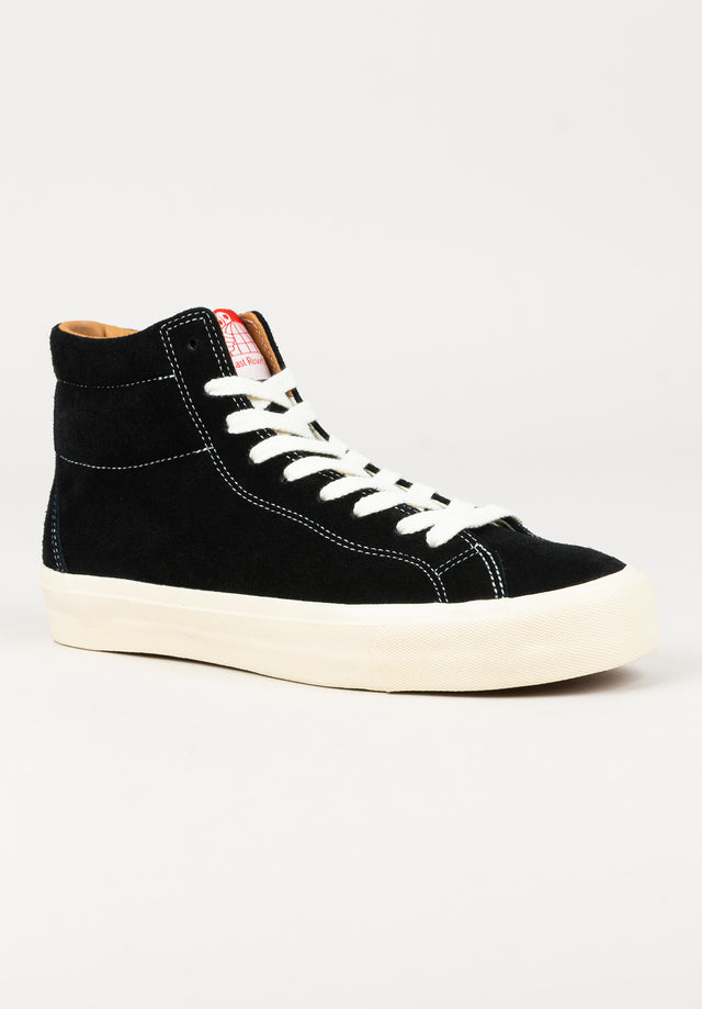 VM003 Suede Hi black-white Vorderansicht