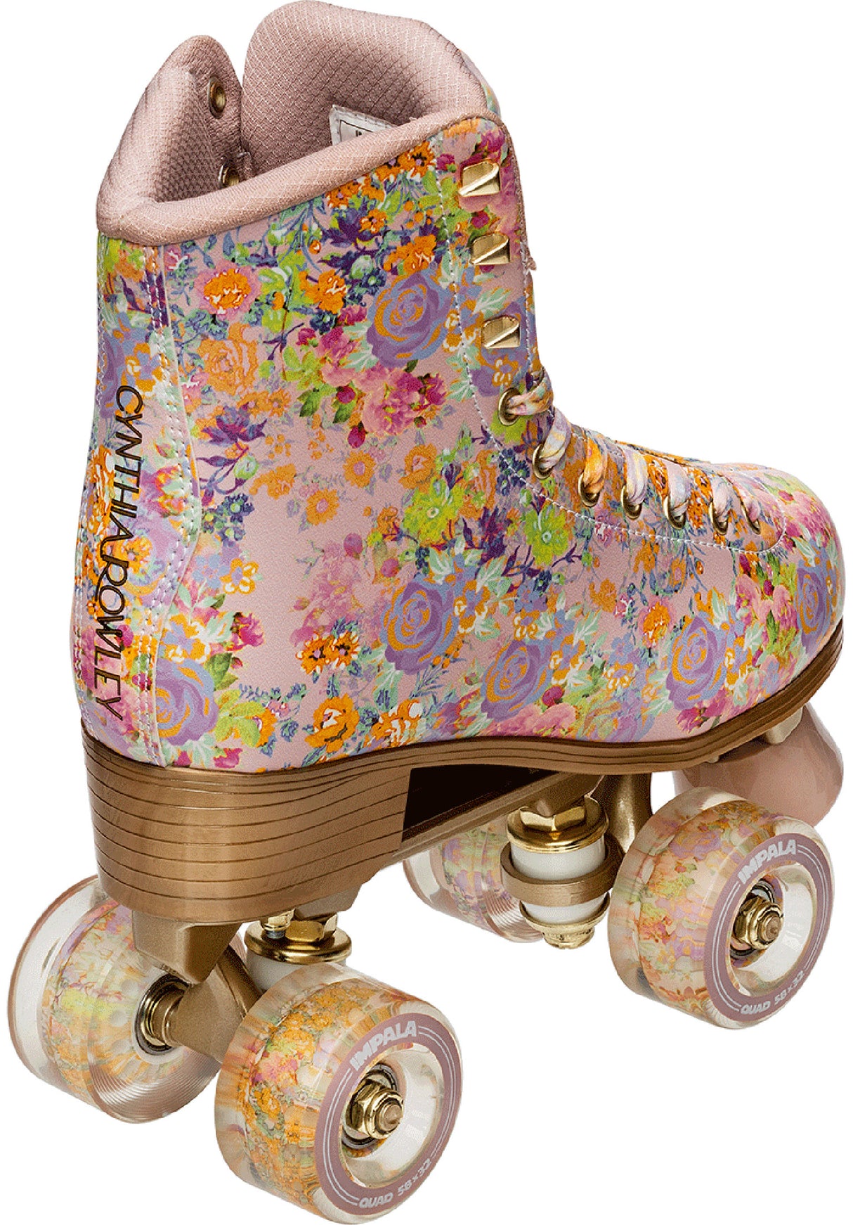 Quad Rollschuhe / Rollerskates crfloral Close-Up2