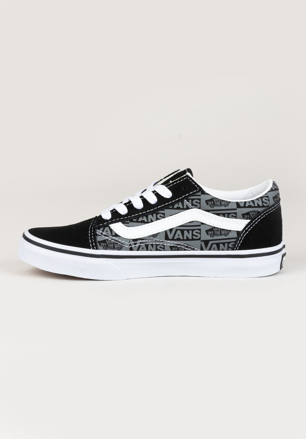 Old Skool V Kids logoblack-grey Oberansicht