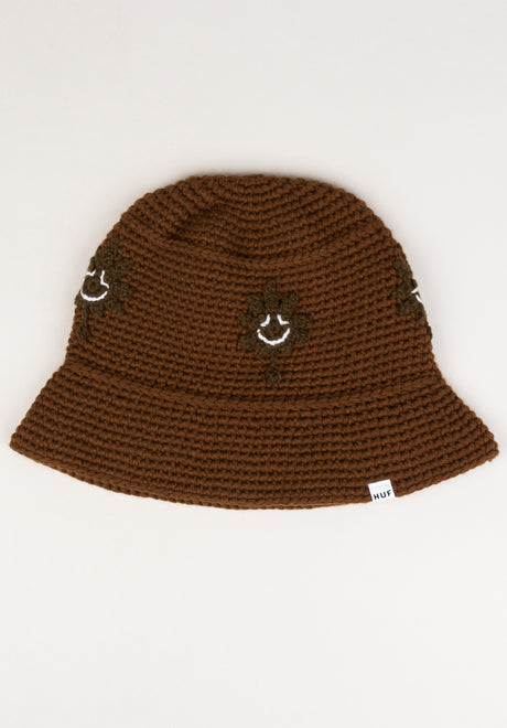 Nature Buddy Knit Bucket brown Vorderansicht