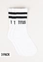 Socks 3 Pack white Vorderansicht