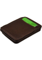 Magic Coin Wallet RFID brown Oberansicht