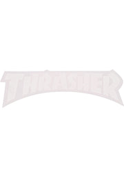 Die Cut Logo Sticker white Vorderansicht
