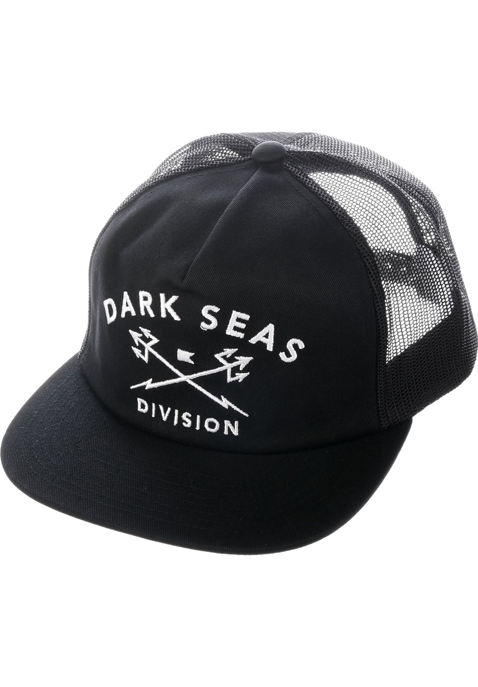 Tridents Trucker Dark Seas Cap in black – TITUS