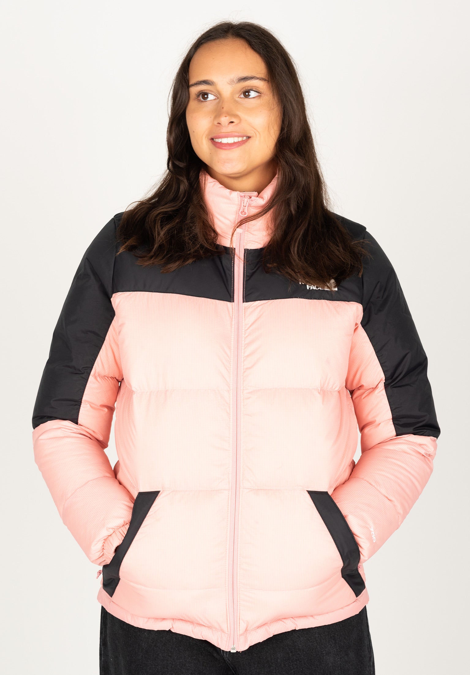 Diablo Down The North Face Winter Jackets in shadyrose-tnfblack