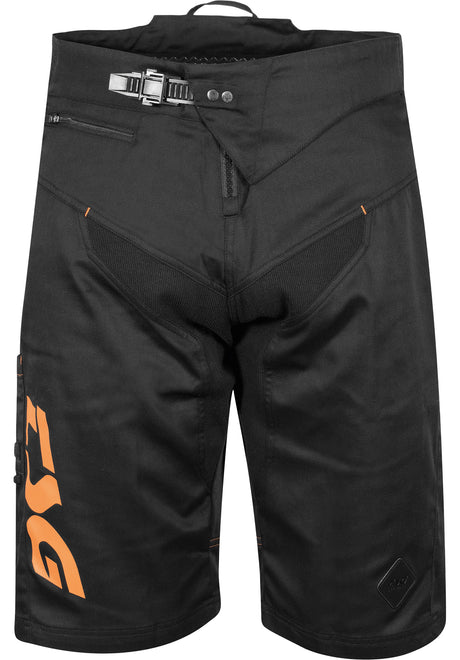 Worx Shorts black-orange Vorderansicht
