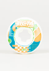 Asta Flux Naturals Slim 101A white Rückenansicht