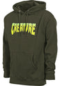 Creature Logo army-green Vorderansicht