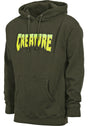 Creature Logo army-green Vorderansicht