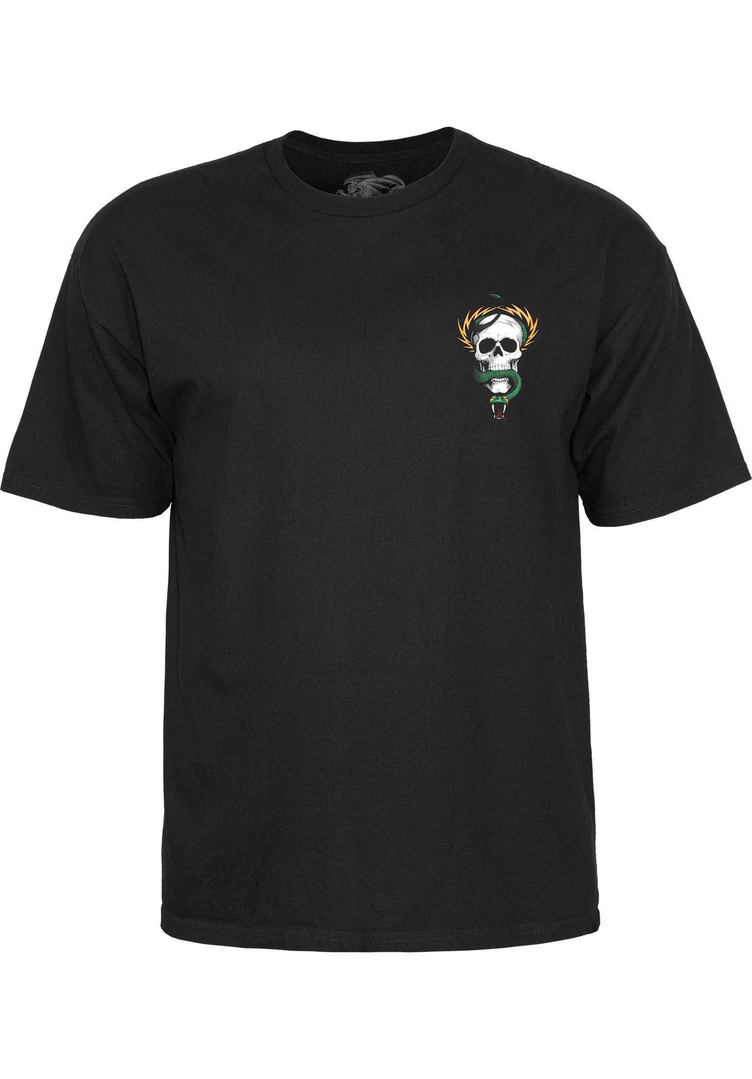 Mc Gill Skull & Snake Powell-Peralta T-Shirt in black for men – TITUS Mc Gill Skull & Snake Powell-Peralta T-Shirt in black for men – TITUS