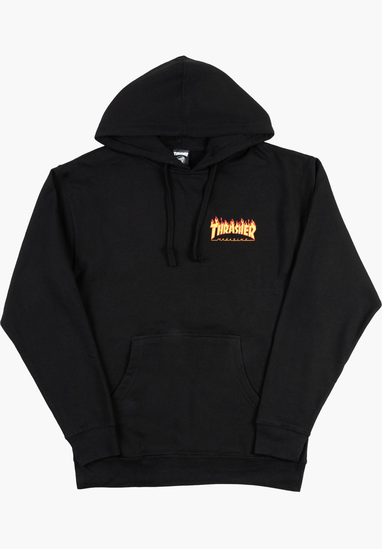 Thrasher Femme Thrasher Sweat Gris Thrasher Flame Dot Girl Hooded