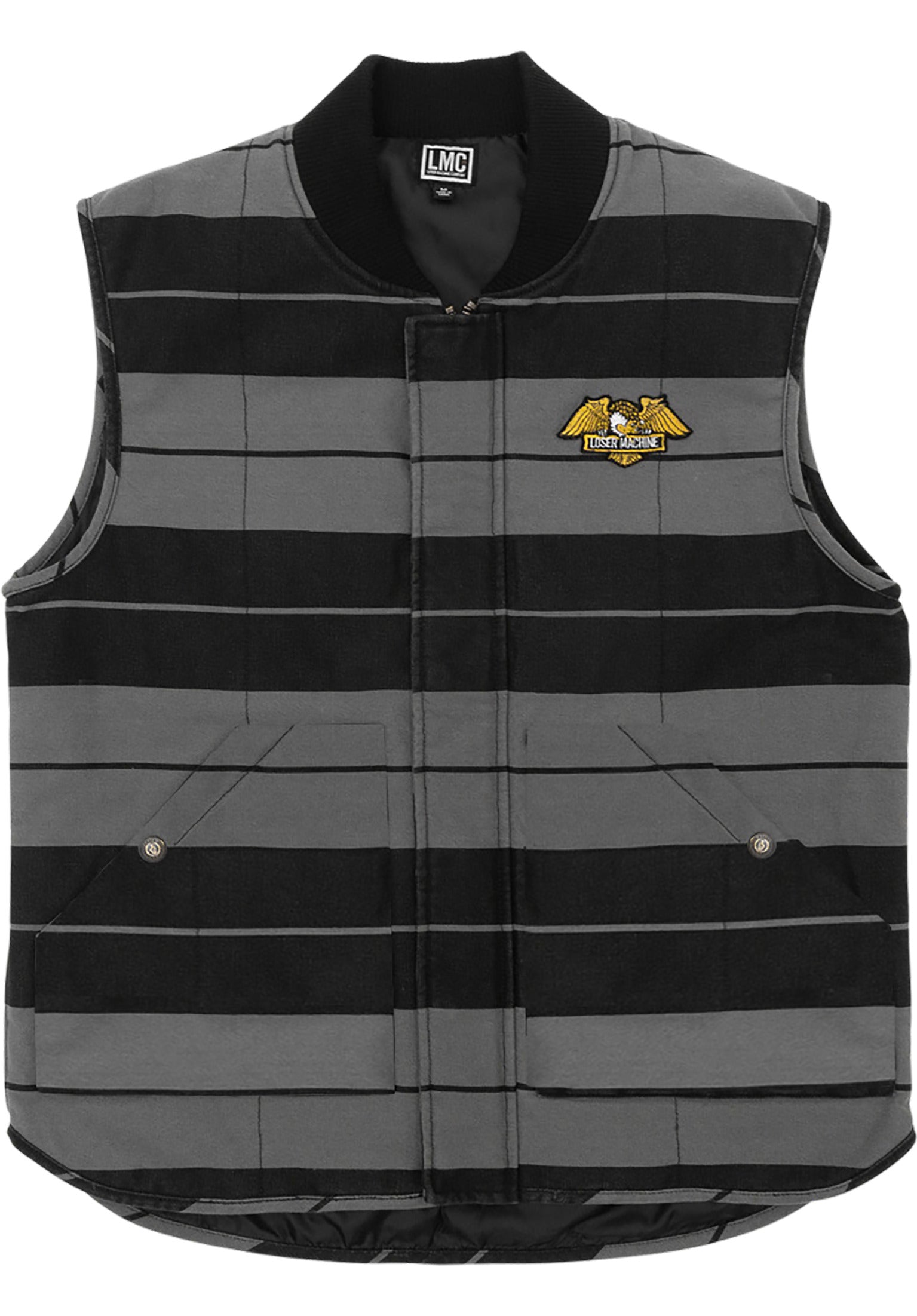 Condor II Loser-Machine Vest in charcoal-black for men – TITUS