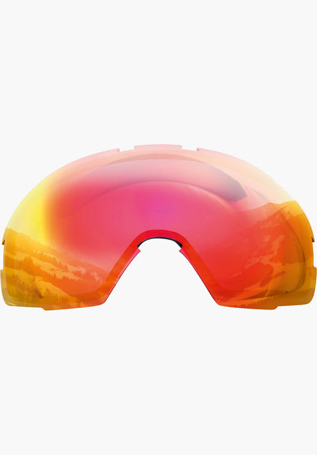 Replacement Lens Goggle One red-chrome Vorderansicht