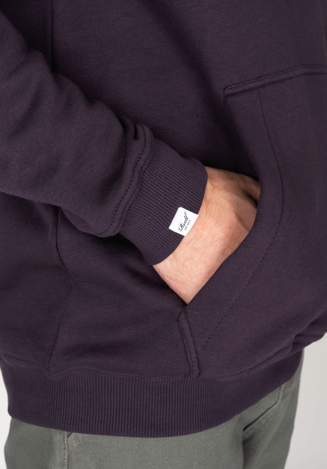 Reell Staple Logo Hoodie shadypurple – View 3