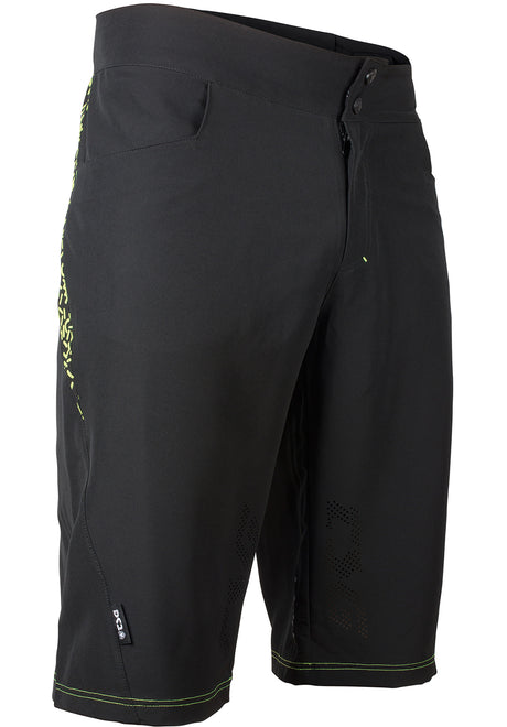 SP2 Bike Shorts black-yellow Vorderansicht