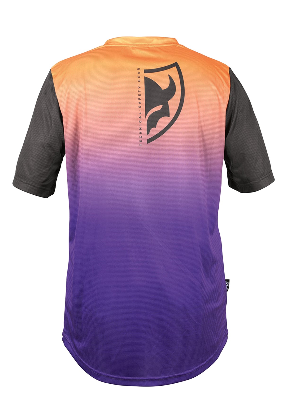 Waft Jersey purple orange Rückenansicht