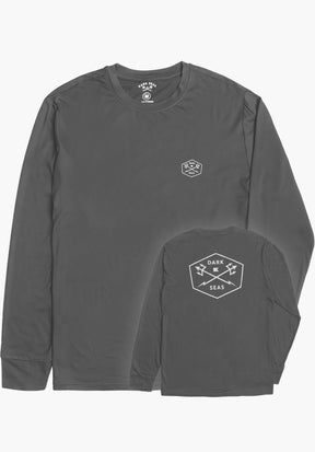 No Sweat Moisture Wicking grey Vorderansicht