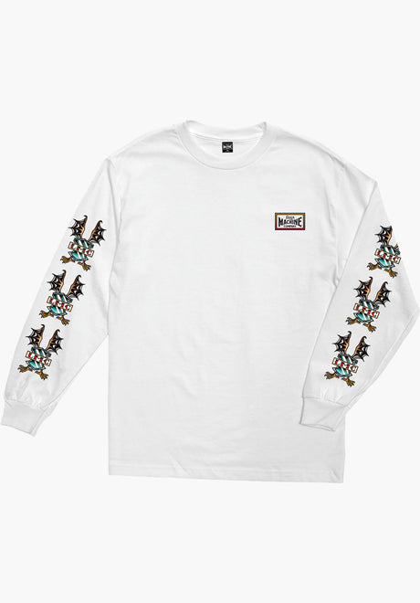 Bat Wings white Vorderansicht
