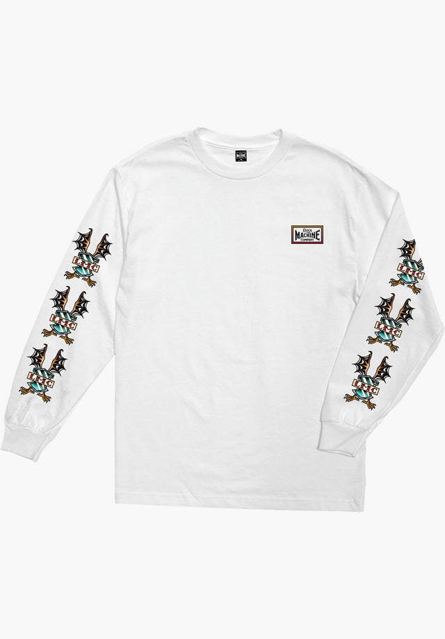 Bat Wings white Vorderansicht