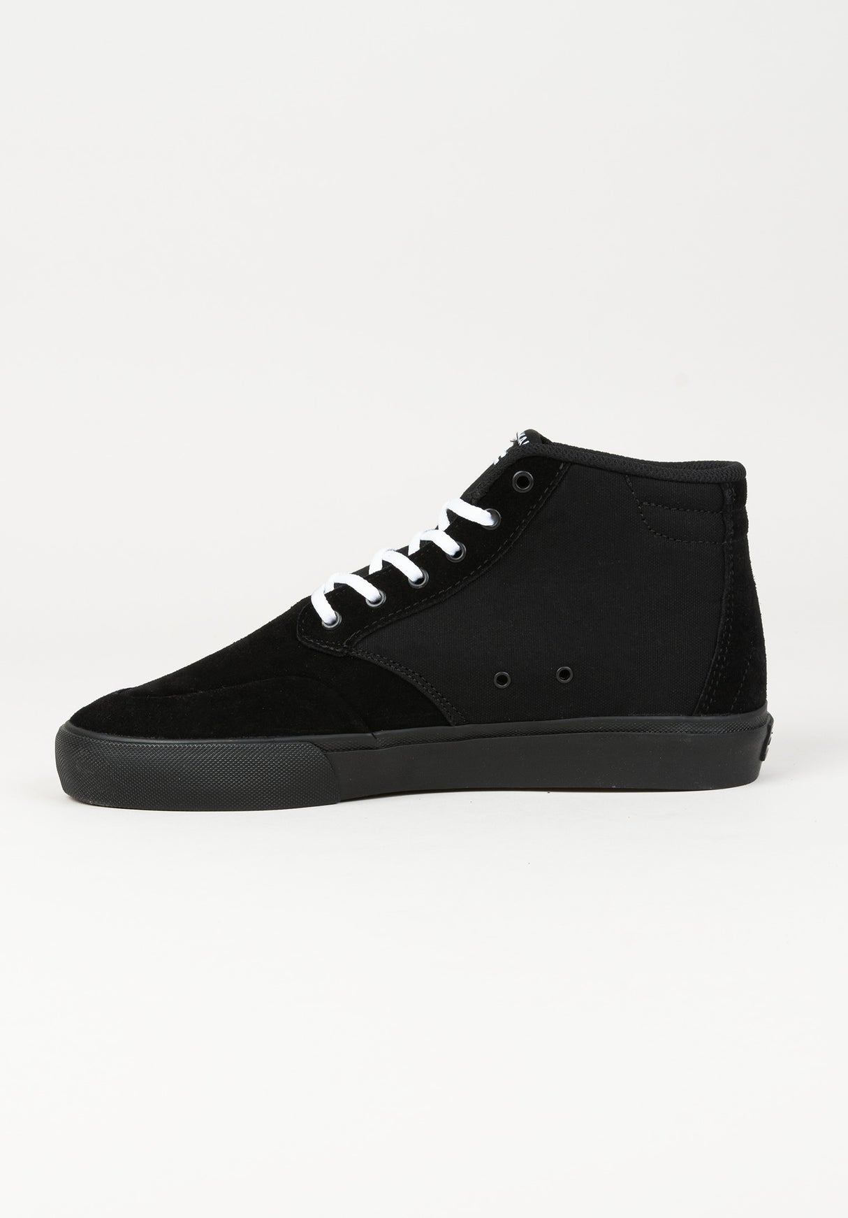 Riley 3 High black-black-suede Oberansicht